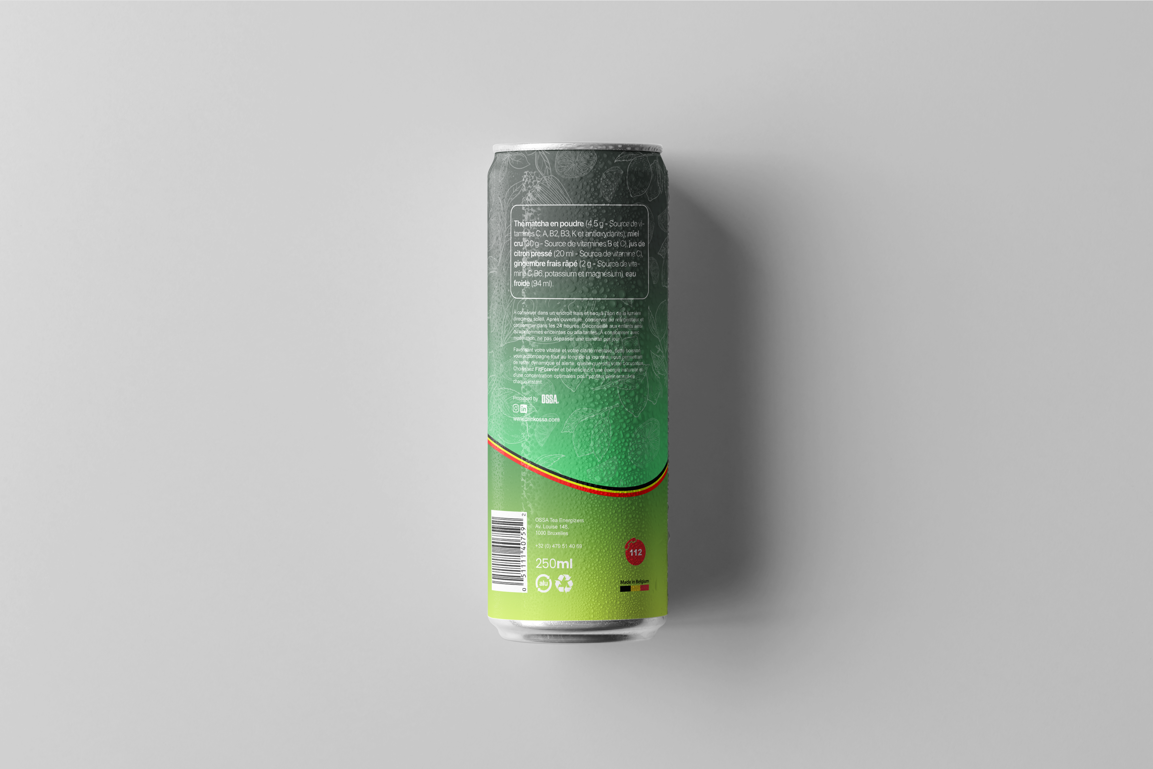 Fit-Forever canette dos